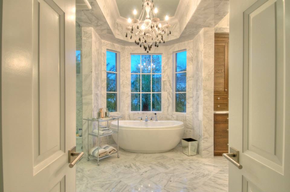 Walker Zanger bathroom tile